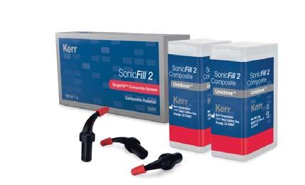 nabídka (platí do 31. 3. 2016) SonicFill 2 refi ll Kompozitní materiál typu bulk fi ll pro výplně v distálním úseku.