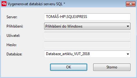 Softwarové prostředí EPLAN 26 Obr. 2-4 Dialog Vygenerovat databázi serveru SQL 2.