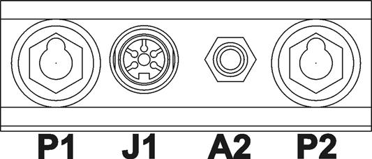 L7 L8-10- Červená LED svítí, kodérem E1 lze nastavit velikost koncového proudu pro vyplnění kráteru - jen TIG 4T Červená LED svítí, kodérem E1 lze nastavit dobu dofuku plynu TIG 6.