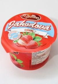 testy kvality potravin Dione Jahodová dřeň Zakoupeno: Tesco Výrobce: Agrimex Vestec, ČR VÍTĚZ TESTU Cena: 22,40 Kč/80 ml Cena na 100 ml: 28 Kč Ovocný podíl: 67 % Známka testu 1,4 takže například na