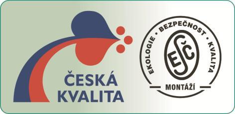 výrobkovou značku CZECH MADE, Národní cenu ČR za jakost (2003, v kategorii část podniku) či Uznání za Excelenci ( Recognised for Excellence in Europe ) za rok 2004 či ocenění ETHNIC FRIENDLY