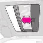 Přístroje a ovládací prvky Elektricky ovládané střešní okno (volitelná výbava) Automatická obsluha Posuňte ovladač přes bod odporu (3) až nadoraz do polohy (4) nebo přes bod odporu (2) dopředu až