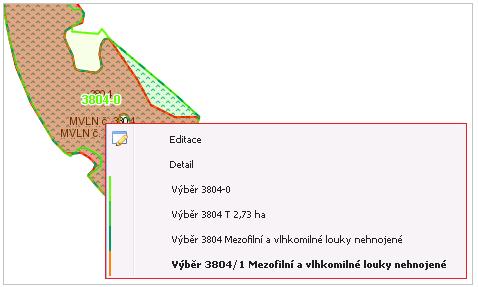 Obrázek 16 Aktivace režimu kreslení 2.5 Základní obrazovka Po přihlášení do systému se objeví hlavní obrazovka s mapou ČR.