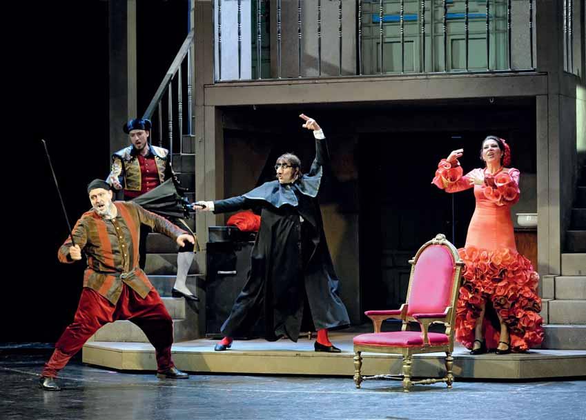 Gioacchino Rossini (1792 1868) LAZEBNÍK SEVILLSKÝ!!! OPERA Premiéra 15. června 2017 v 18.30 hodin v Divadle Antonína Dvořáka Jásejte, trubky, zahlahol, fanfáro! Vchází sám velký lazebník Figaro!