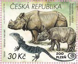Na kuponech a okrajích aršíku jsou vyobrazeny další vzácné druhy zvířat našich předních zoologických zahrad. Po úspěšné emisi Zoologické zahrady I.