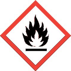 Aquatic Acute 1, H400 Aquatic Chronic 1, H410 Asp. Tox. 1, H304 Flam. Aerosol 1, H222 H229 Eye Irrit. 2, H319 Vysoce toxický pro vodní organismy.