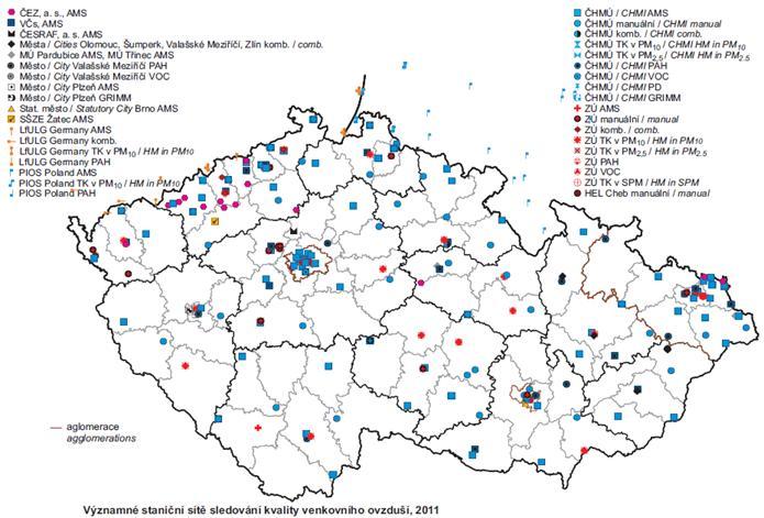 Historie státní imisní sítě (2) Počátkem roku 2000 vznikla potřeba optimalizovat státní imisní síť tak, aby poskytovala pro území celého státu potřebné informace a nástroje pro plnění úkolů