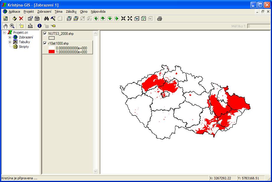 Programu QUANTUM (http://www.qgis.org/) je open source, je to uživatelsky přívětivá multiplatformní GIS aplikace.