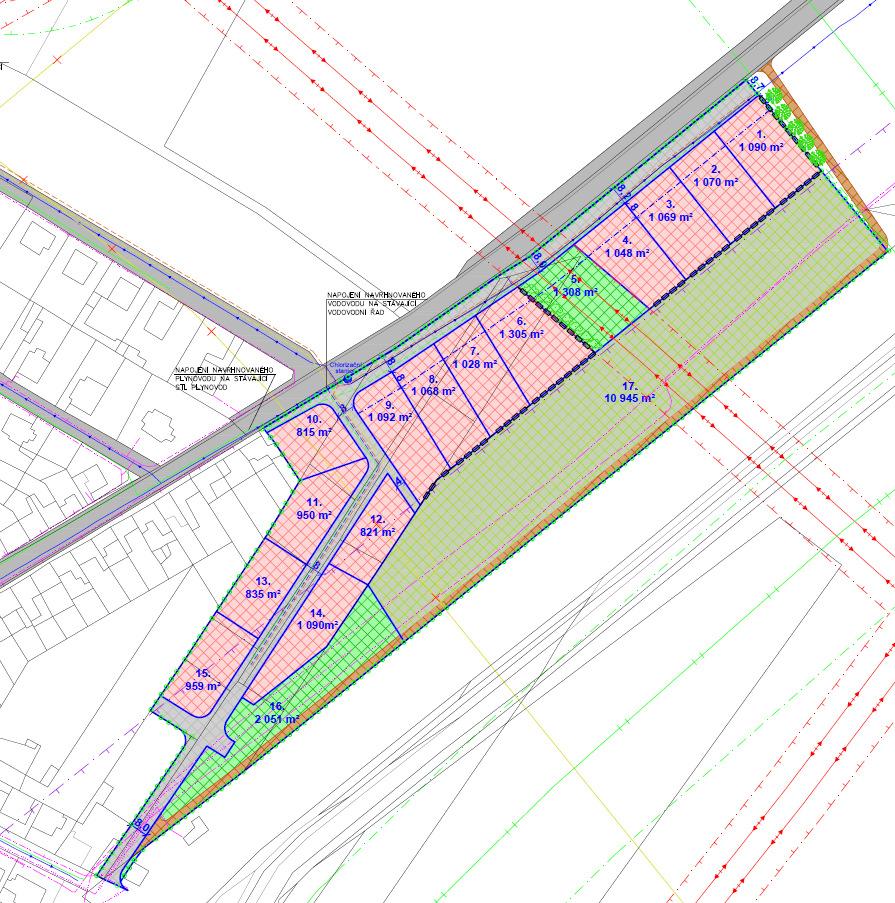 OBEC DOBŘÍŇ STUDIE ZÁSTAVBY RD NA PLOŠE Z2 Pořizovatel: Projektant: Městský úřad Roudnice nad Labem, odbor