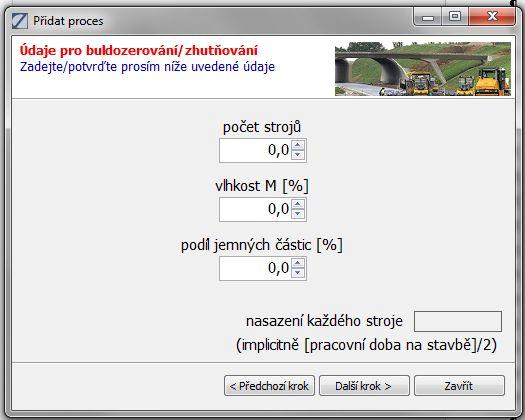 Parametry pro