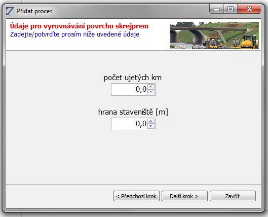 Parametry pro vyrovnávání