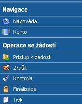 Uţivatelská tlačítka aplikace Tato tlačítka jsou hlavním nástrojem pro editaci polí. Nejčastěji jsou vyuţívána tato: Nový záznam v případě, ţe chcete vyplnit poloţku vyuţijete toto tlačítko.