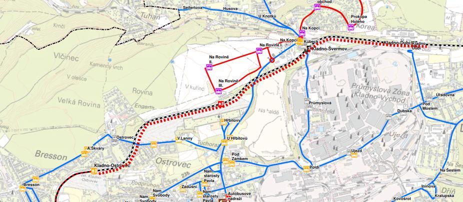 Připomínky k dokumentu Plán udržitelné městské mobility Statutárního města Kladna zpracoval: Ing. Jan Šulc, Kladno Připomínky k VHD 1.