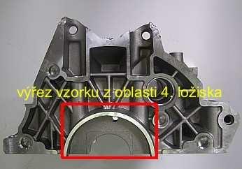 8 Předobrobený odlitek spodního dílu R 03D 103 166 H litý bez LSC horní pohled 3.