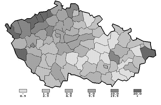 3.7 Počet hlášených případů syfilis - absolutně 3.