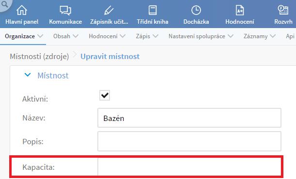 Základní nastavení před tvorbou rozvrhů 1. Zaměstnanci / Učitelé - menu Lidé / Zaměstnanci - pro tvorbu rozvrhů je důležité u učitelů zadat barvu a zkratku.