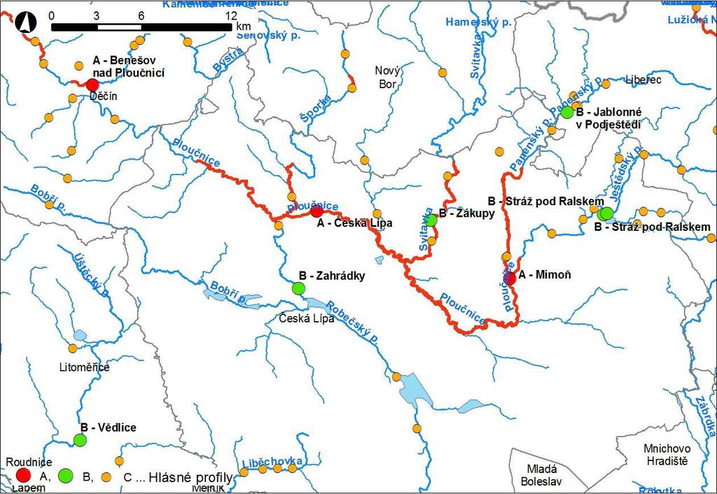 Obr. Přehledná mapa řešeného území Obr.