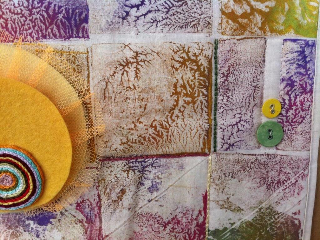 Kurz 03 Pátek: 16.30 18.55 650,- Kč / 33 HOPPE Ulla (E/CZ) Quilt a stehy Šití a quiltování (prošívání) se zdají být zcela odlišnými světy.
