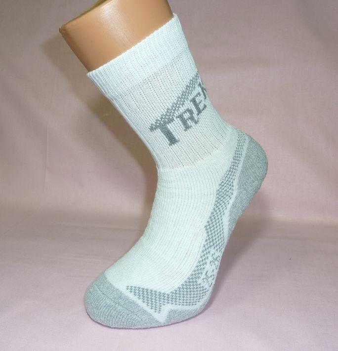 RK Dámské bavlněné ponožky TREK Dámské froté elastické ponožky pro každodenní nošení s velkou