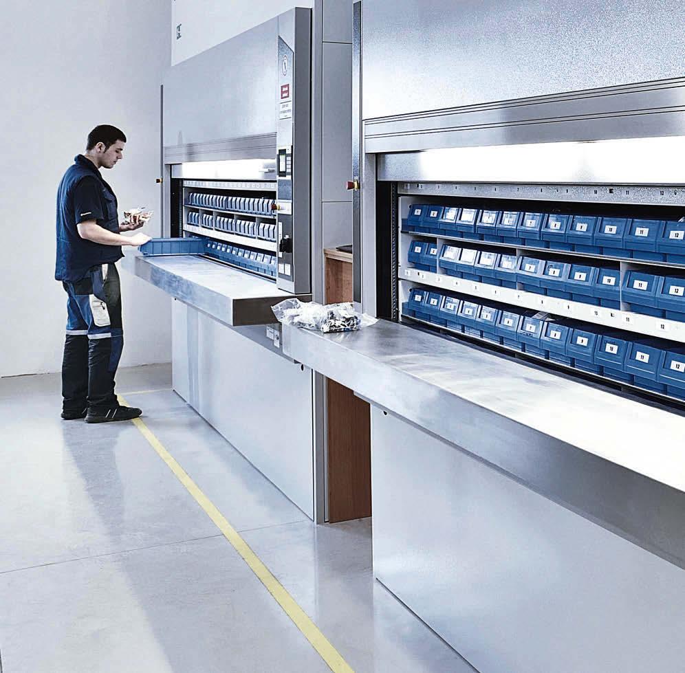 Standard Solution Vertical Carousel Kardex Remstar Megamat RS: