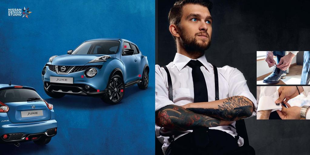 FOR JUKE NEZAMĚNITELNÝ VZHLED Definujte své vlastní standardy JAKO DESIGNÉR VÍM, ŽE DETAILY UDĚLAJÍ OBROVSKÝ ROZDÍL.