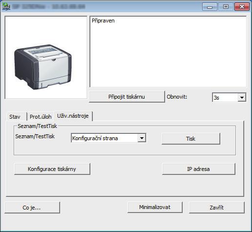 Konfigurace nastavení pomocí aplikace Smart Organizing Monitor 1.