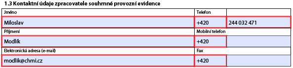 názvem provozovny (např. lokalizací, číslem závodu nebo převažující činností provozovny).