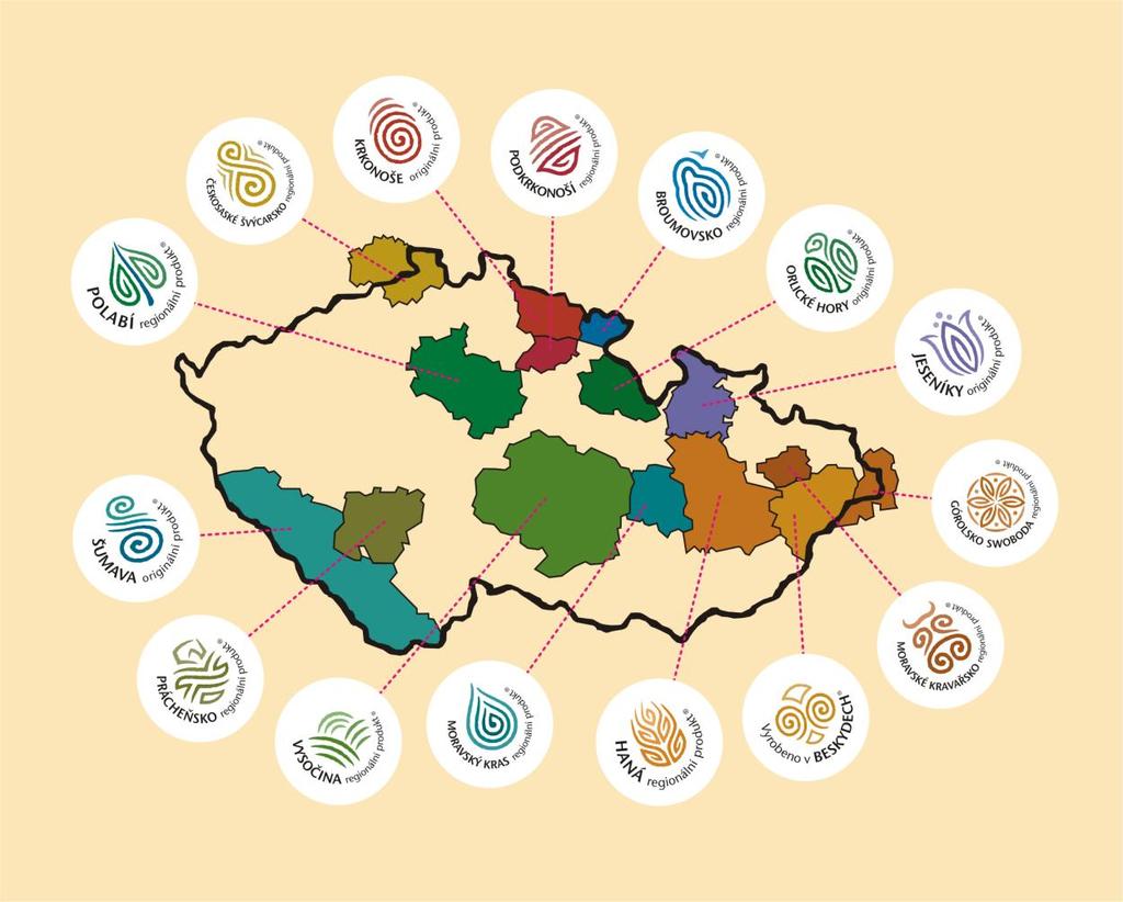 5 Značení regionálních výrobků MAS POHODA venkova je regionálním koordinátorem pro udělování značky ORLICKÉ HORY originální produkt, která se pouţívá ke značení místních produktů v Orlických horách a