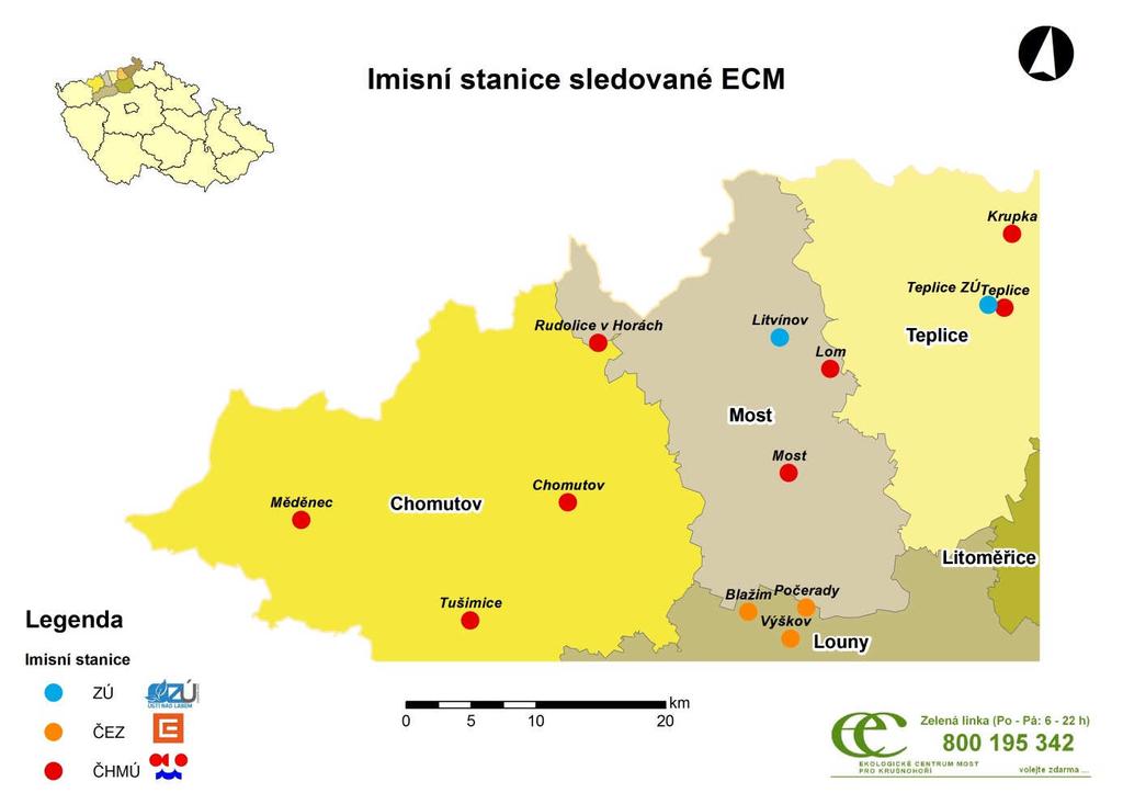 3 ECM a vyhodnocení imisní situace 3.