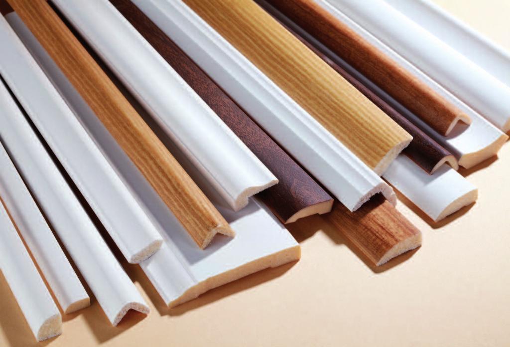 Lišty ABITIBI CAMEO Batten Inside Corner Outside Corner Casing Base Stop 6101 6104 6105 6113 6106 6108 0,5 x 2,5 x 244 1 x 2,5 x 244 1,9 x 1,9 x 244 1,1 x 5 x 213 1 x 6 x 244 1 x 3,2 x 213 Cap Cove