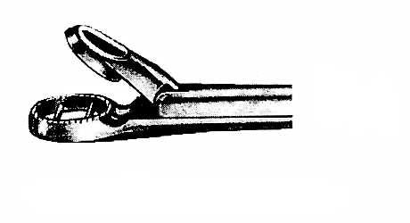 Kleště bioptické 25 cm 71 624-10 Držátko samostatně Rozměr Kompletní Koncovka koncovky nástroj