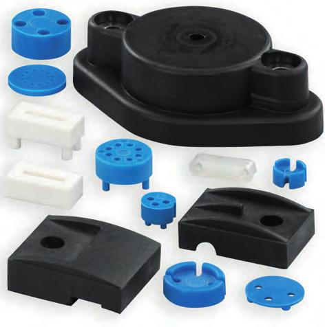 Tepelně vodivý materiál Vodicí lišty pro desky tištěných spojů ontážní materiál pro polovodiče Upevňovací materiál pro mechanické díly Tepelně vodivý