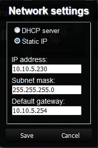 Tlačítko Load settings - obnovení zálohovaného nastavení, které jste si před tím uložili do svého PC (soubor má příponu *.bin).