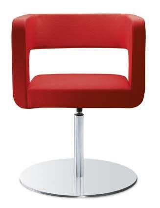 Die -Sitzer und 2-Sitzer können frei stehend angeordnet oder mit Tischen zusammen zu Kombinationen verbunden werden.