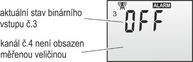 cyklicky ve třech krocích (obrázky níže obsahují pouze příklady zobrazení, obsah displeje vždy závisí na konkrétním modelu snímače): 1.