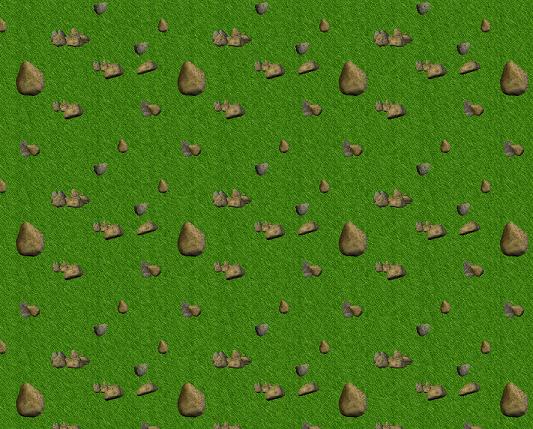 Obrázek 5.3: Mapa Grass Všechny parametry programu se ukládají a jsou znovu načteny při opětovném spuštění programu. V nastaveních jsou k dispozici tlačítka, která vrátí původní parametry. 5.2 Jednotlivé simulace a modifikace V této sekci prozkoumáme faktory ovlivňující PSO i robotické vyhledávání.