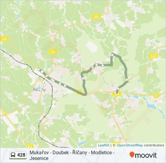 Pokyny: Mukařov 19 zastávek ZOBRAZIT JÍZDNÍ ŘÁD LINKY Říčany,Nám. Masarykovo náměstí 11/14, Říčany Říčany,Park A.