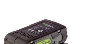 Greenworks 40 V nabízíme také další ROTAČNÍ SAČKU, STRUNOVOU