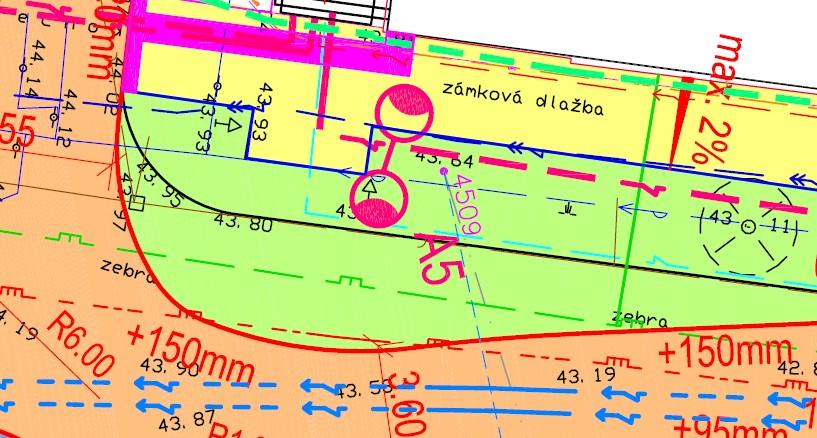 8. V zadávacích rozpočtech SO 101 - Komunikace okružní a SO 102 - Komunikace - sjezd z I/8 je v popisech položek pro dodávku svislých dopravních značek provedení AL.