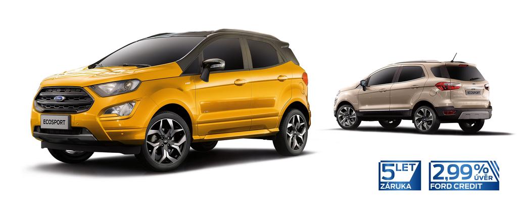 FORD ECOSPORT I AKČNÍ CENÍK Nenechte si ujít mimořádnou nabídku TOP Edition Výkon Převodovka Cenové zvýhodnění*/** Zvýhodněná cena*/** 100 k / 73 kw 40 000 399 900 100 k / 73 kw 44 000 414 900 125 k