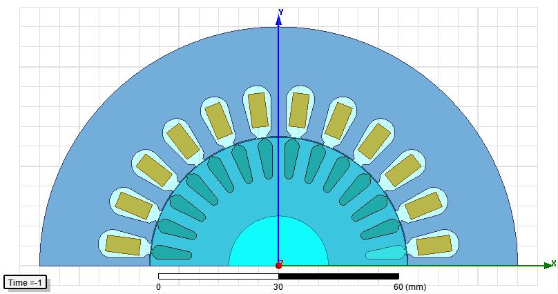 48 4.2 Simulace v programu Maxwell 2D Program Ansys Maxwell je software na simulace elektromagnetických nízkofrekvenčních úloh.