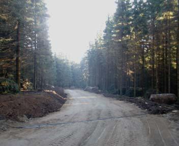 Opravený most, sanace břehu a 2 km dlouhá cesta s novým povrchem, která je po krajích vyčištěná od náletů, tak zvýšila pohodlí a bezpečnost pro návštěvníky magistrály.