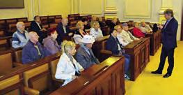 ZE ŽABOVŘESK LOUČENÍ S LÉTEM V DOMOVĚ PRO SENIORY VYCHODILOVA Loučení s létem tentokrát vzhledem k chladnějšímu počasí proběhlo v jídelně domova.