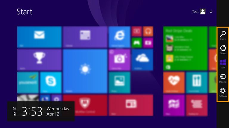 Kapitola 2. Začínáme se systémem Windows 8.