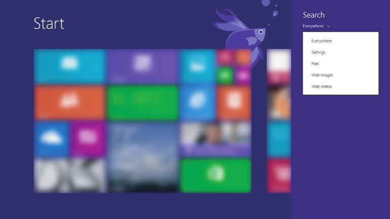 jsou navigační tlačítka pro ovládání systému Windows 8.1. Mezi ovládací tlačítka patří: Hledat, Sdílet, Start, Zařízení a Nastavení. Panel ovládacích tlačítek je nabídka obsahující ovládací tlačítka.