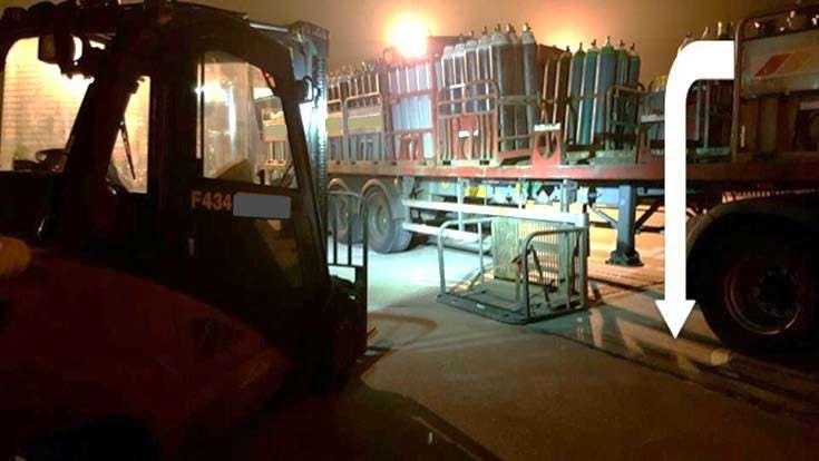 produktu loss Odtržené ventily Paleta spadla