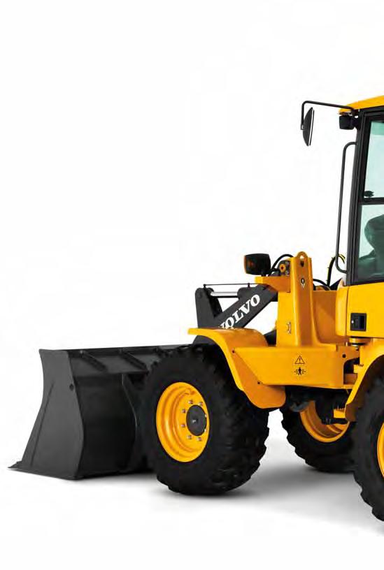 Všestranné nakladače L30G/L35G Kabina Volvo Care Cab Kabina strojů Volvo, která představuje špičku v průmyslovém oboru, poskytuje vynikající výhled do všech stran, ergonomické ovládací prvky a