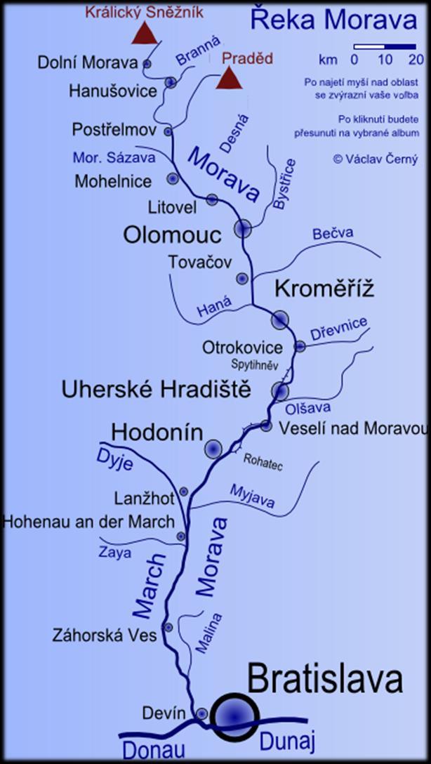 Zajímavostí je, že po této řece bylo