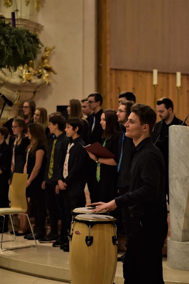 Koncert s kanadským orchestrem a orchestrem českobudějovické konzervatoře 27. 3.