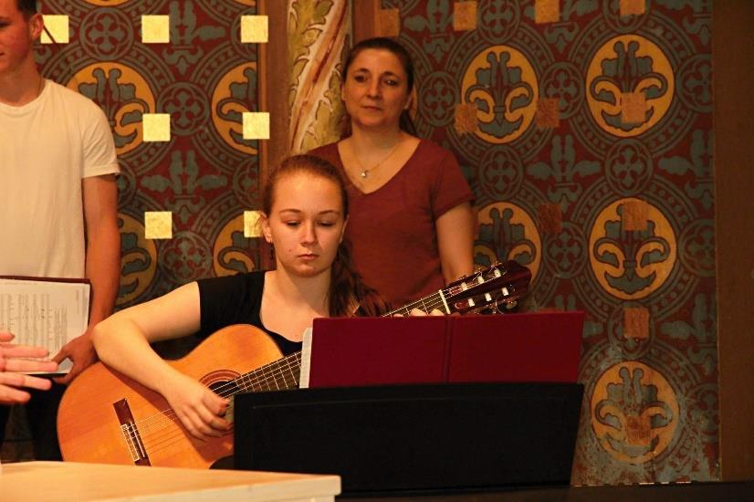 Byli jsme opojeni výjimečně nádhernou akustikou kostela a celkově příjemnou